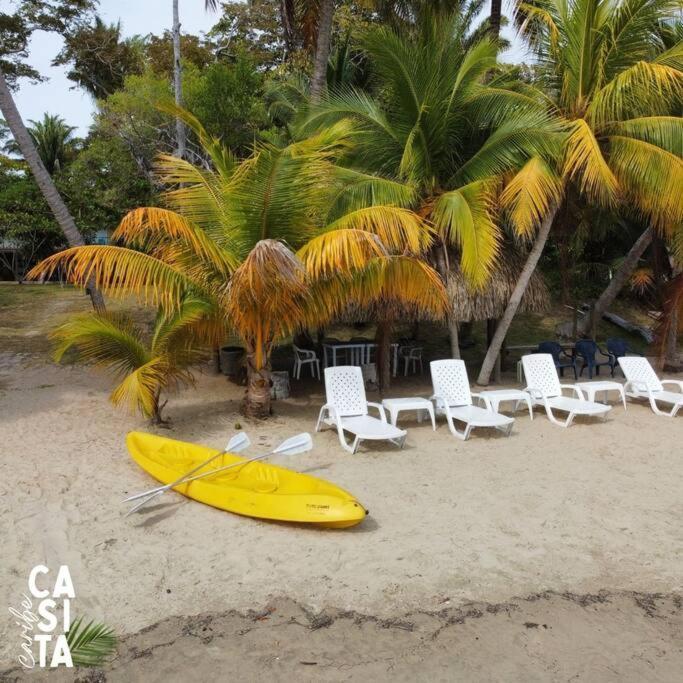 Casita Caribe En Reserva Natural, Playa Privada, Kayaks, Wifi, Aire Acondicionado San Onofre ภายนอก รูปภาพ
