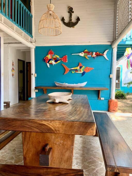 Casita Caribe En Reserva Natural, Playa Privada, Kayaks, Wifi, Aire Acondicionado San Onofre ภายนอก รูปภาพ